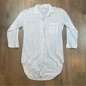 Oscar de la Renta Pajama Shirt Dress